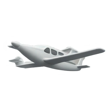 Fog flying on a cat plane  sticker