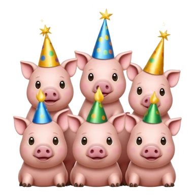 party pigs sticker