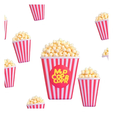 popcorn and soda sticker