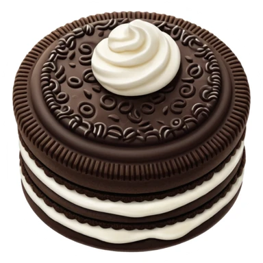 Una galleta oreo sticker