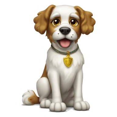 Brussels griffin dog  sticker