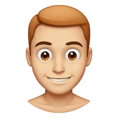 creepy smirk sticker