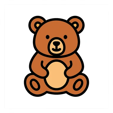 Bear sticker