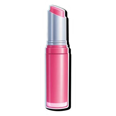 Light pink lip gloss tube  sticker