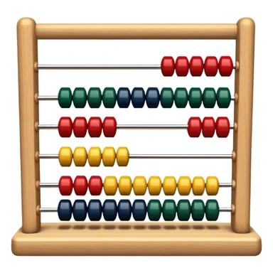 abacus design different sticker