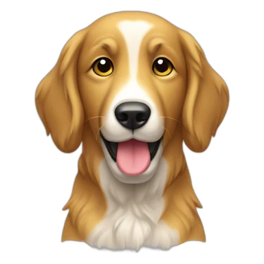 Golfen retriever sticker