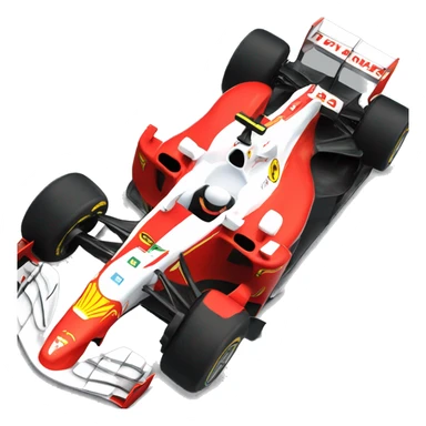 Ferrari F2012 Formula 1 car  sticker