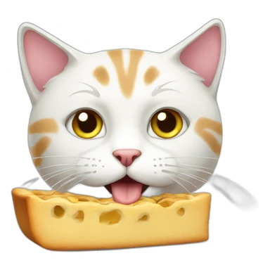 hungry cat sticker