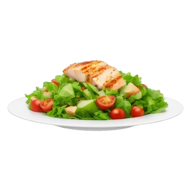 rome salad+chicken breast+red paprika  sticker