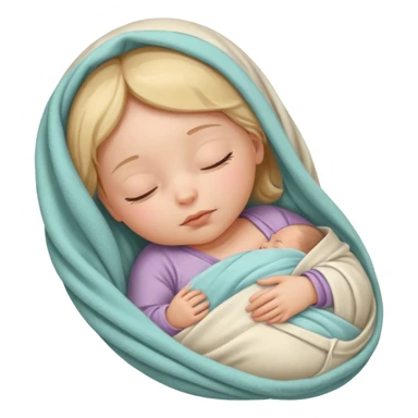 newborn girl sticker