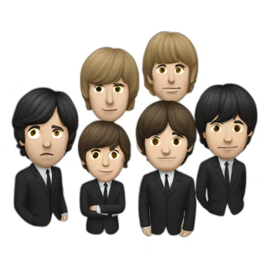 The Beatles sticker