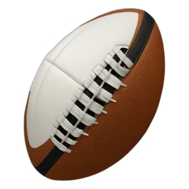 Ballon de rugby sticker