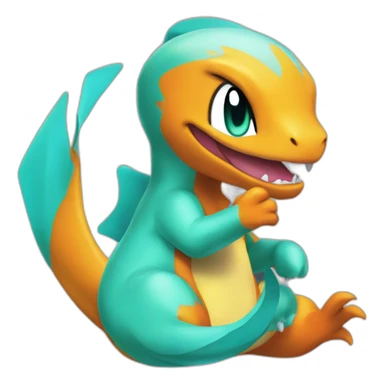 charmander hatsune miku sticker