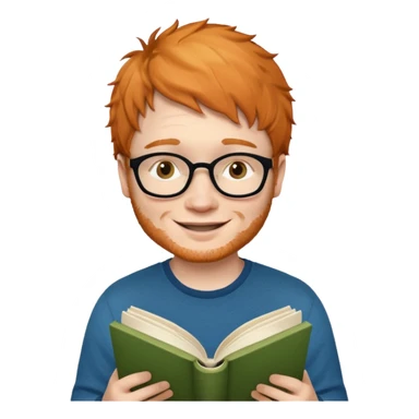 ed sheran read book sticker