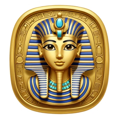 Egyptian Items with Gold Details sticker