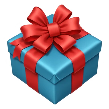 heart-shaped present sticker