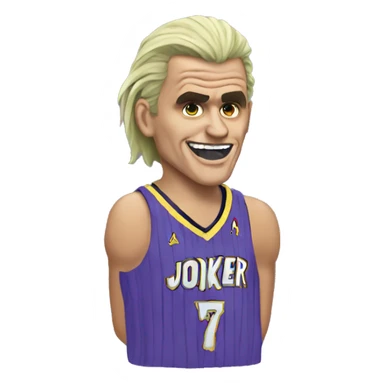 Jokic the joker sticker