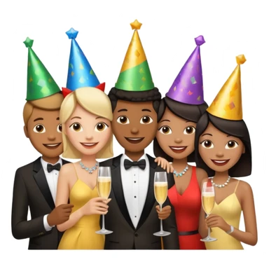 New Year's Day in US
 sticker