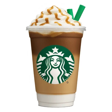 A starbucks drink sticker