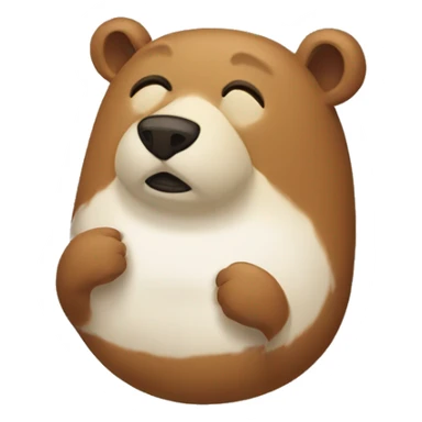 Uno oso dormilon sticker