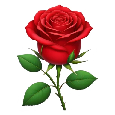 Rose sticker