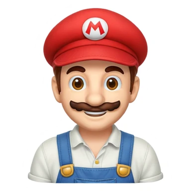 Mario from Mario Bros sticker