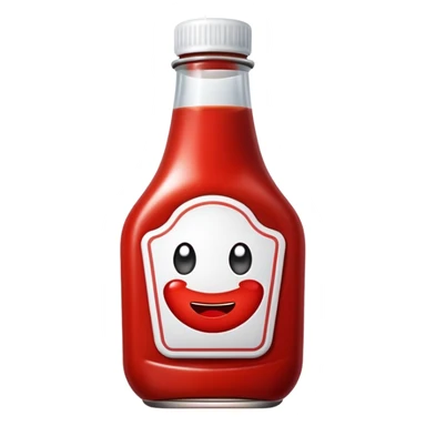 Ketchup sticker