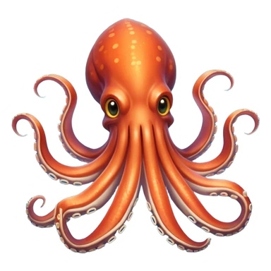 Giant squid sticker
