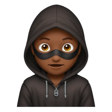 a thief emoji sticker