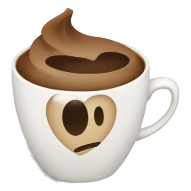 coffee lovestruck sticker