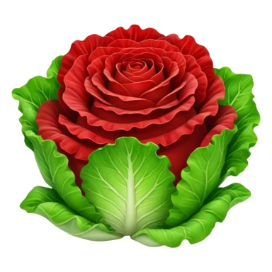 Lolla Rossa lettuce sticker