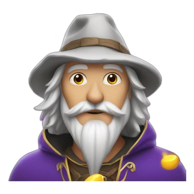 Merlin le magicien sticker
