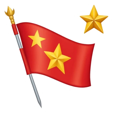 bandera de la Unión Soviética ondeando sticker