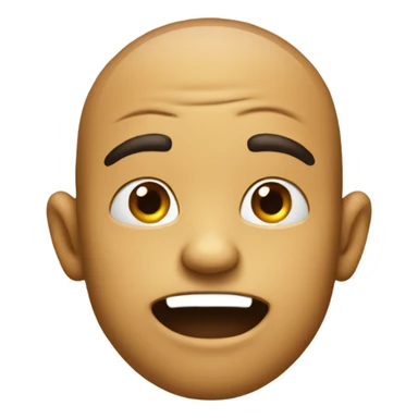 a emoji biting his lip  sticker