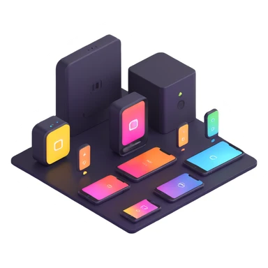 smart home technology devices sticker