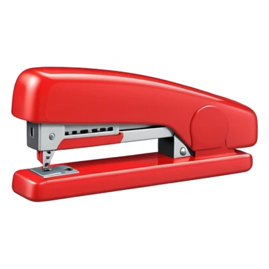 red stapler sticker