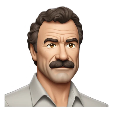 Tom selleck  sticker