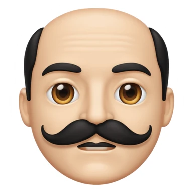 moustache template sticker