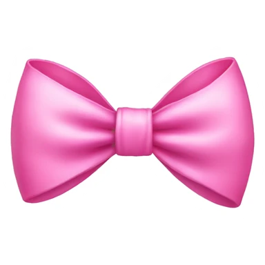 pink bow sticker