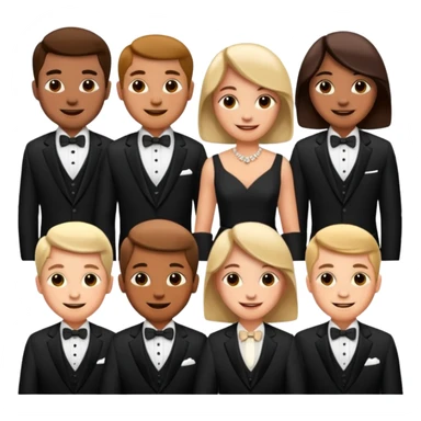 a people with lots of money sticker