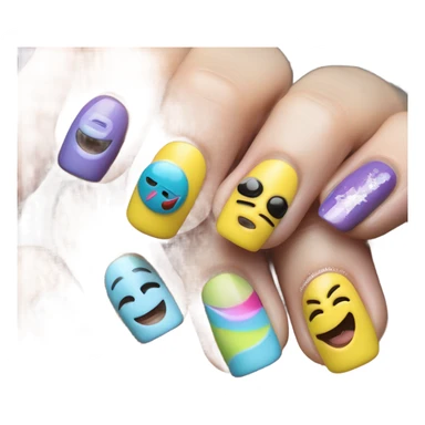 unghie press on sticker