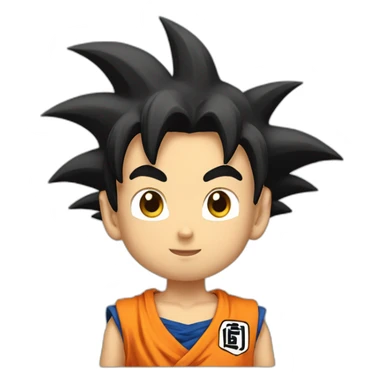 San goku kid sticker