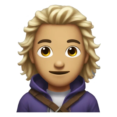 Niko from the puzzle RPG game OneShot sticker