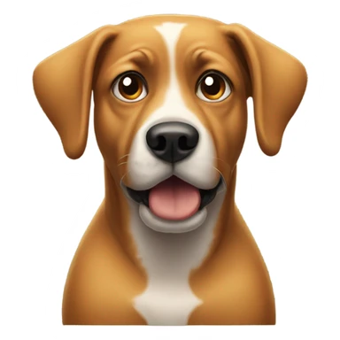 Suspicious dog sticker