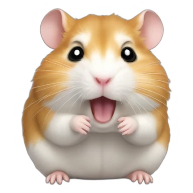Hamster qui pète sticker