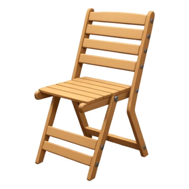 Chair folding sticker