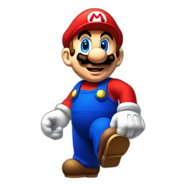 Super Mario 16-bit sticker