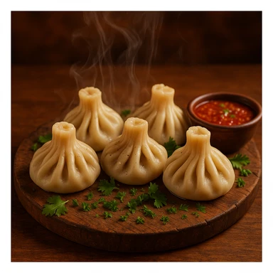 Khinkali, georgian dumplings sticker