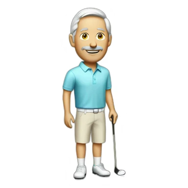 Golf steve job sticker