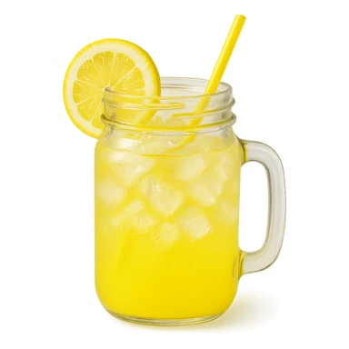 mason jar lemonade sticker